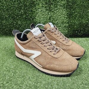 Rag & Bone Retro Runner Brown Suede Casual Comfort Sneakers Mens 43 US 10